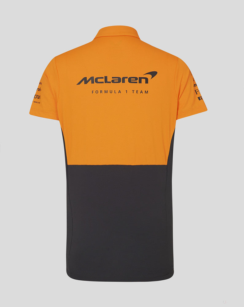 McLaren cămasă, Castore, echipa, dama, portocale, 2024 - FansBRANDS®