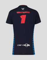 Red Bull tricou, Castore, Max Verstappen, dama, albastru - FansBRANDS®