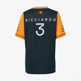 Tricou de Copil, McLaren Daniel Ricciardo Team, Portocaliu, 2022 - FansBRANDS®