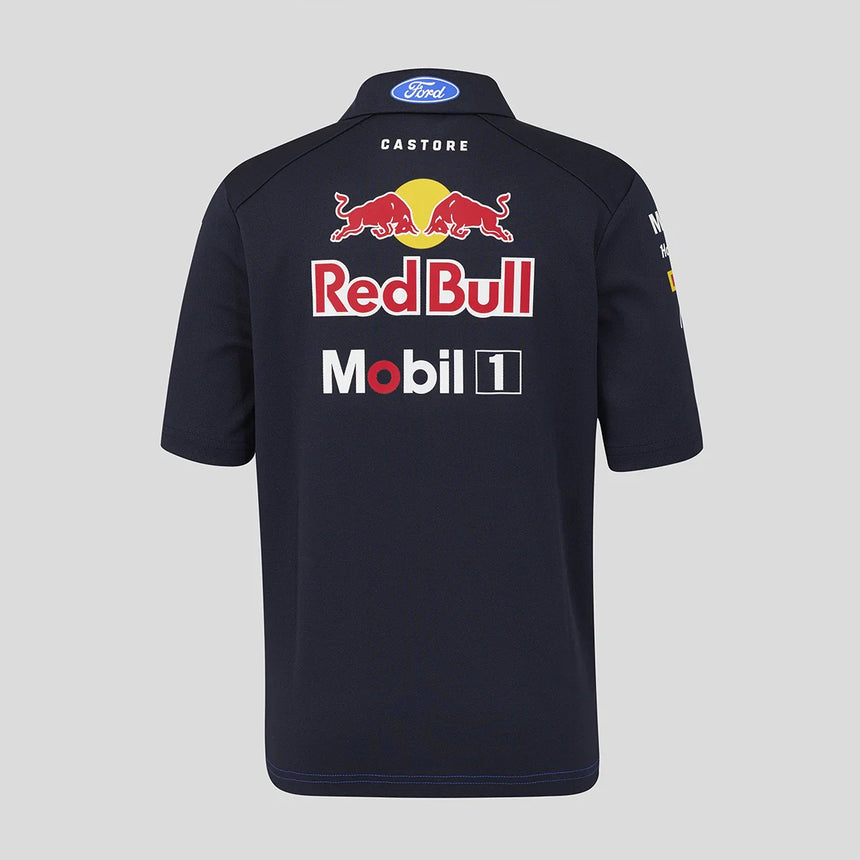 Red Bull polo, echipă, copii, albastru