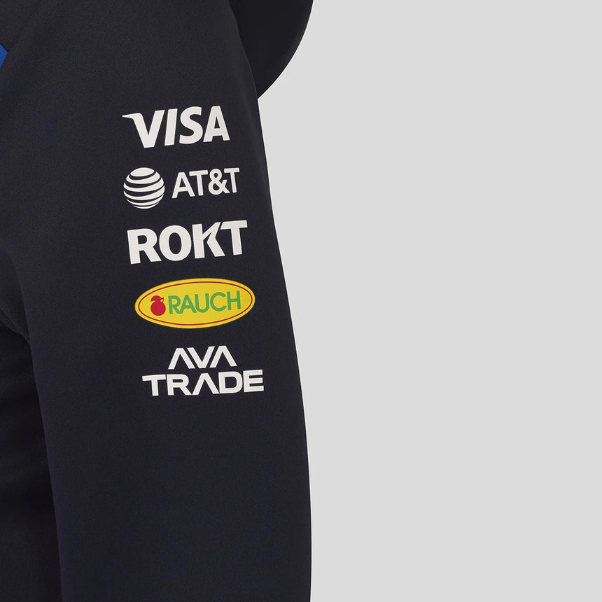 Hanorac cu glugă Red Bull, de echipă, pentru copii, albastru