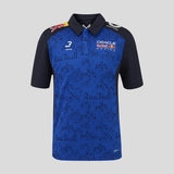 Red Bull polo, echipa, Max Verstappen, copii, albastru, 2026