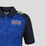 Red Bull polo, echipa, Max Verstappen, copii, albastru, 2026