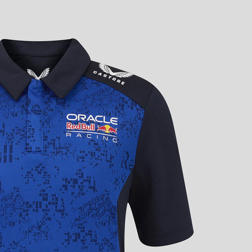 polo Red Bull, echipa, Isack Hadjar, pentru copii, albastru, 2026