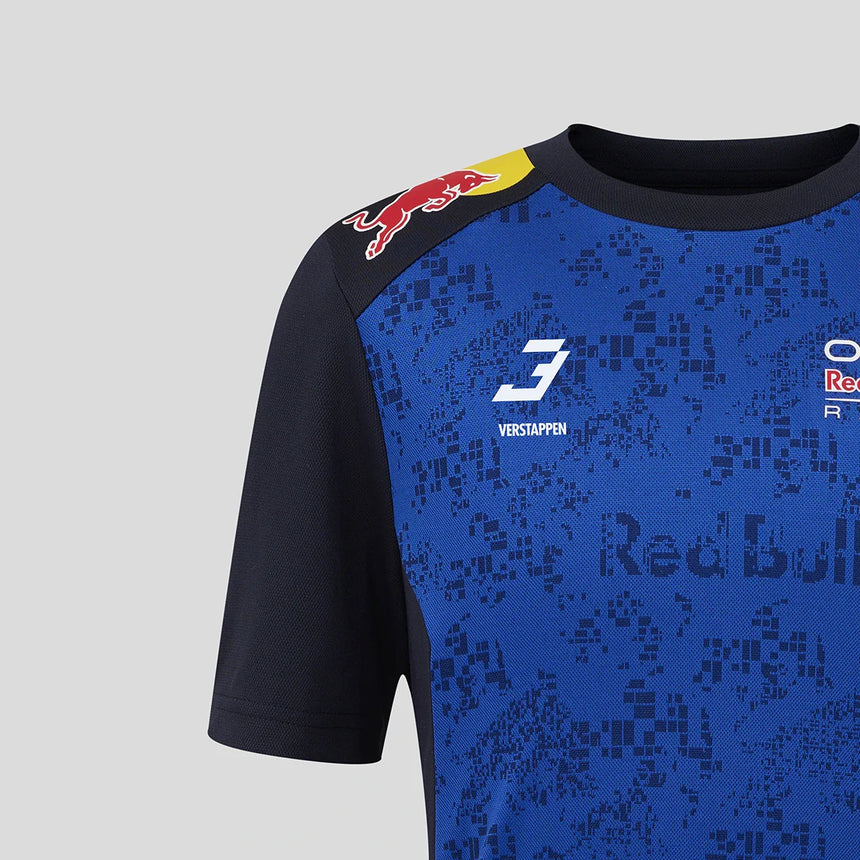 tricou Red Bull, echipa, Max Verstappen, pentru copii, albastru, 2026