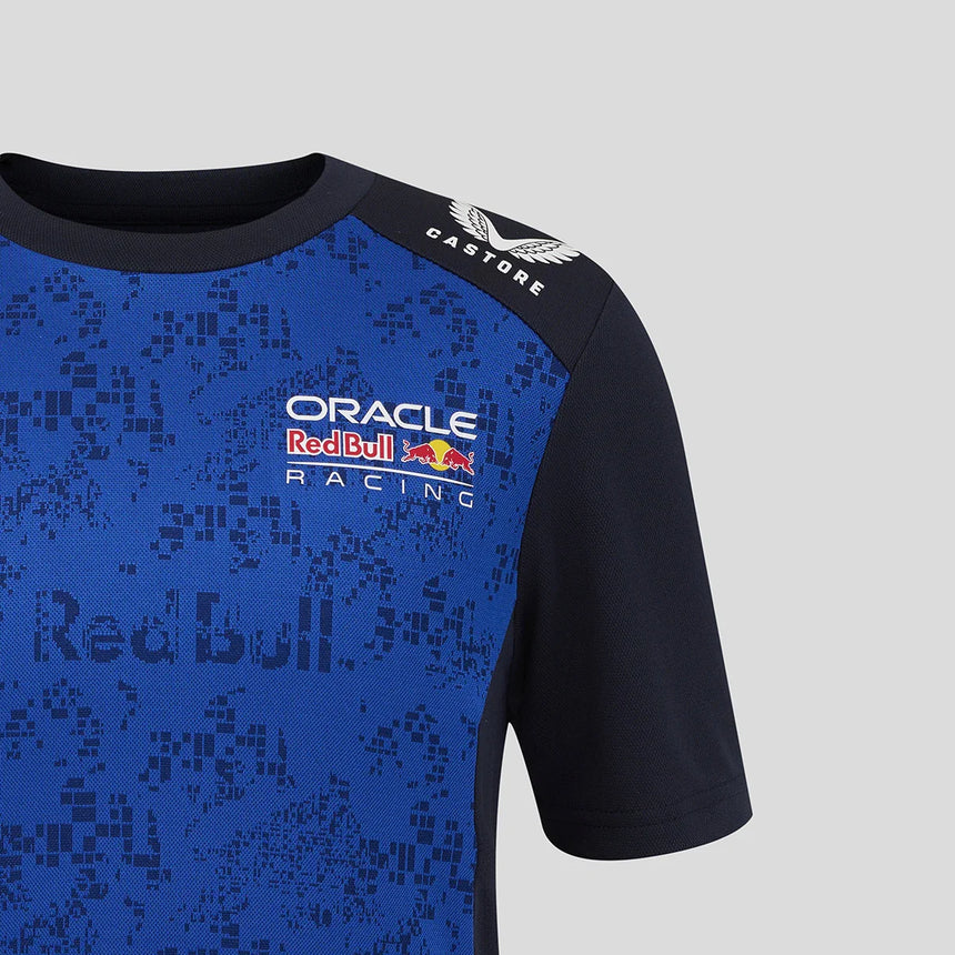 tricou Red Bull, echipa, Max Verstappen, pentru copii, albastru, 2026