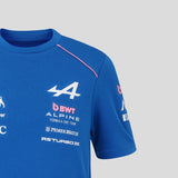 Tricou pentru copii Alpine F1 de echipă, albastru, 2026