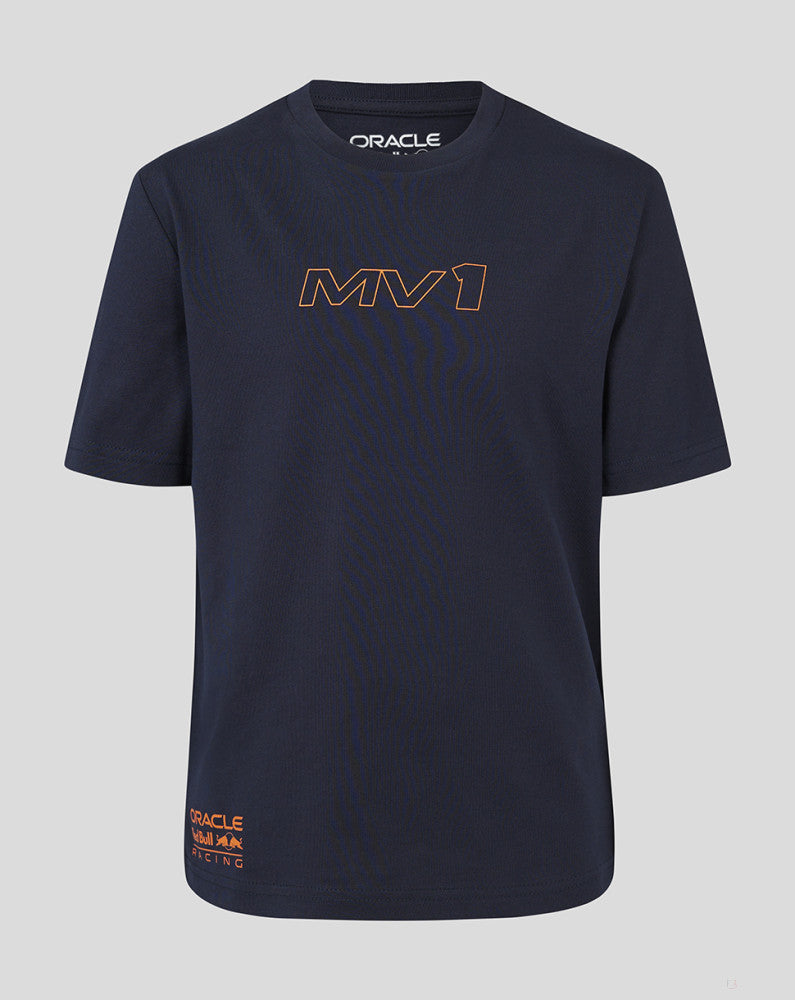 Red Bull Racing t-shirt, Max Verstappen, OP2, kids, blue - FansBRANDS®
