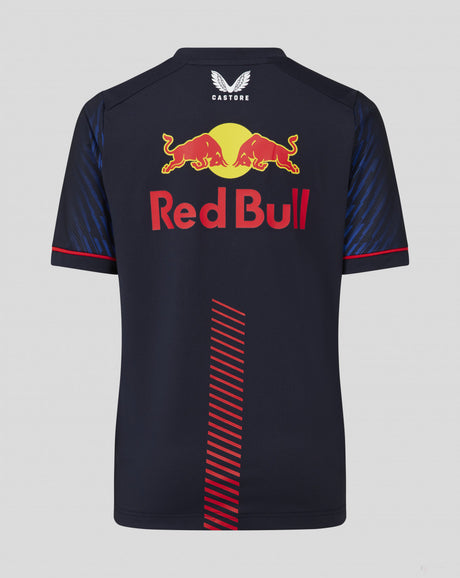 Red Bull Racing t-shirt, Sergio Perez, kids, blue, 2023