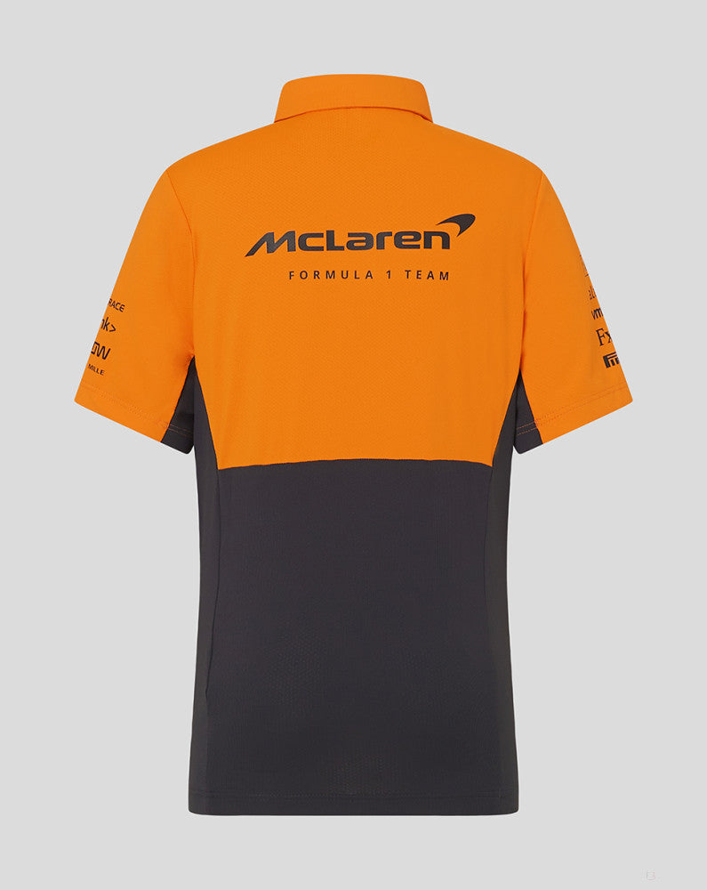 McLaren cămasă, Castore, echipa, copil, portocale, 2024 - FansBRANDS®