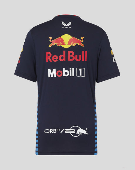 Red Bull tricou, Castore, echipa, copil, albastru, 2024