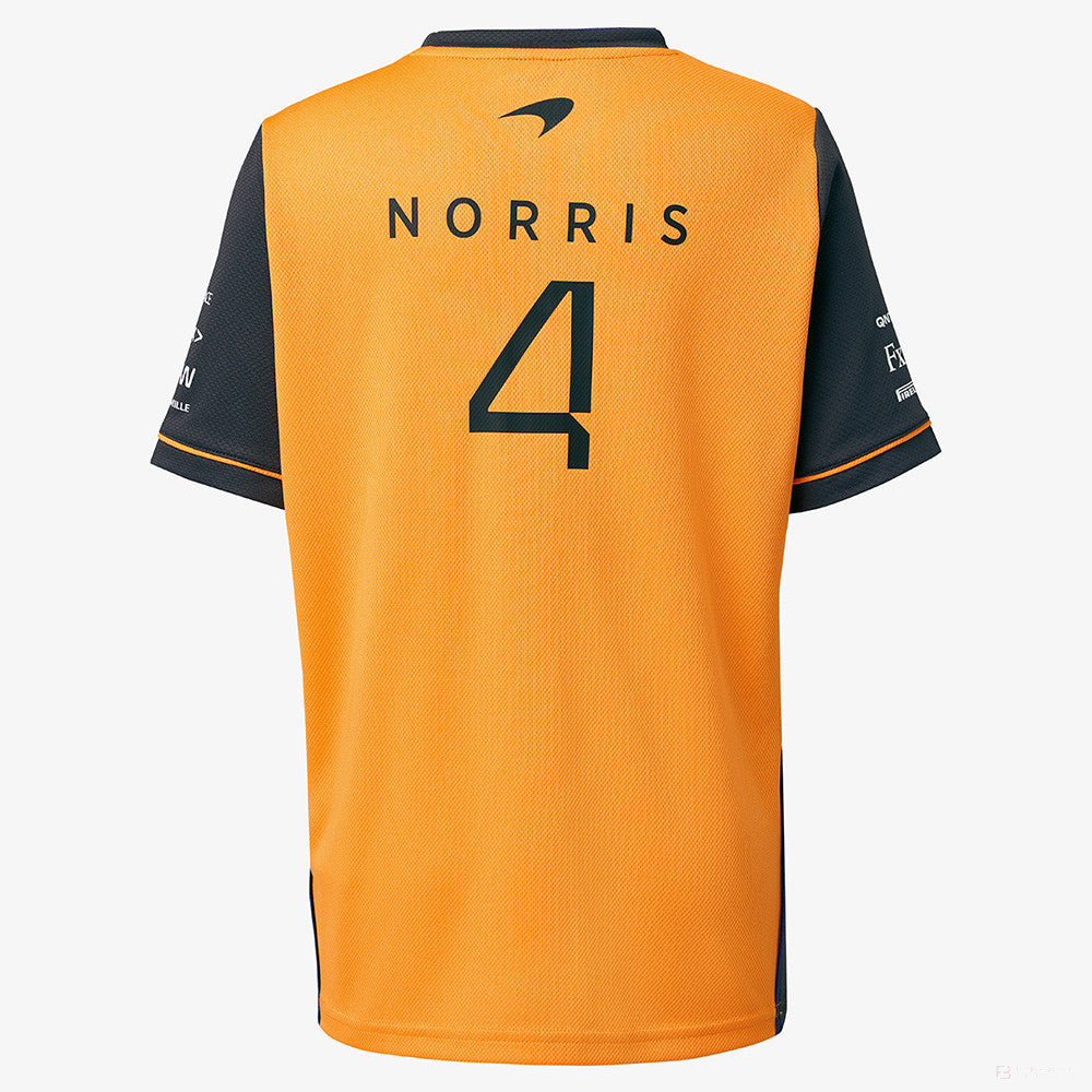 Tricou de Barbat, McLaren Lando Norris Team, Gri, 2022 - FansBRANDS®