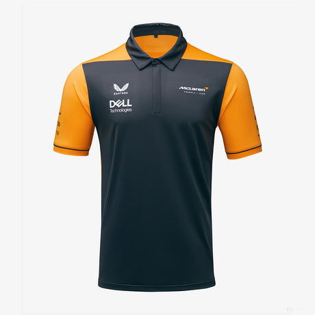 Tricou de Barbat cu Guler, McLaren Team, Gri, 2022 - FansBRANDS®