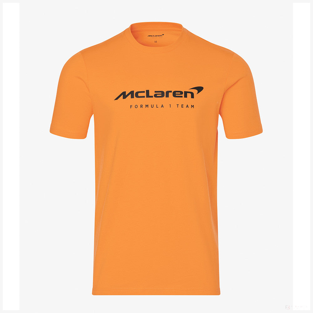 Tricou de Barbat, McLaren Team Logo, Portocaliu, 2022 - FansBRANDS®