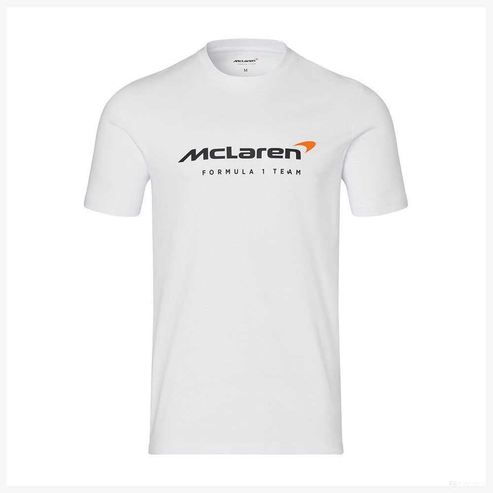 Tricou de Barbat, McLaren Team Logo, Alb, 2022 - FansBRANDS®