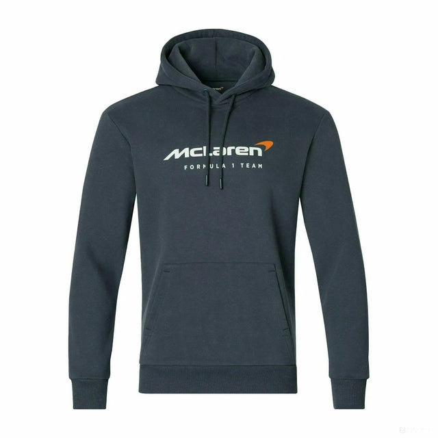 McLaren sweater, hooded, core essentials, grey - FansBRANDS®