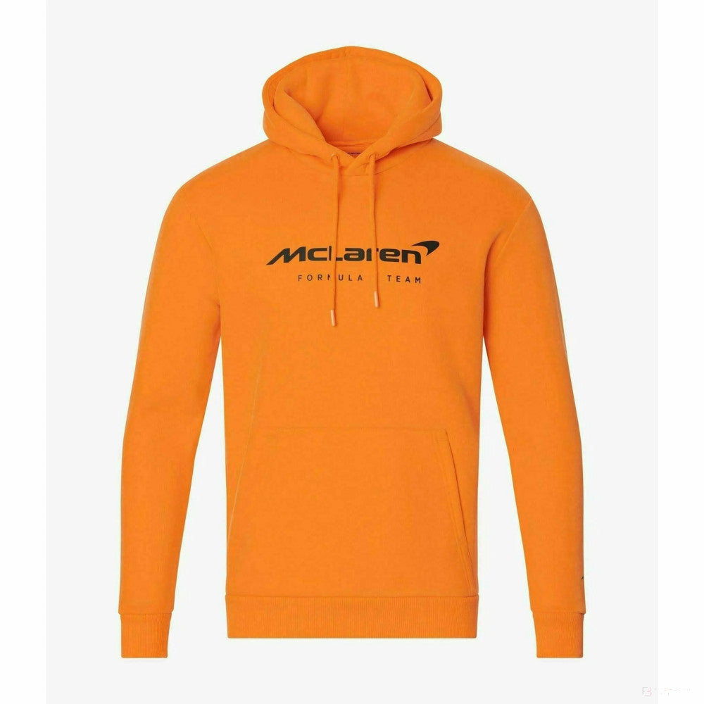 McLaren sweater, hooded, core essentials, papaya - FansBRANDS®