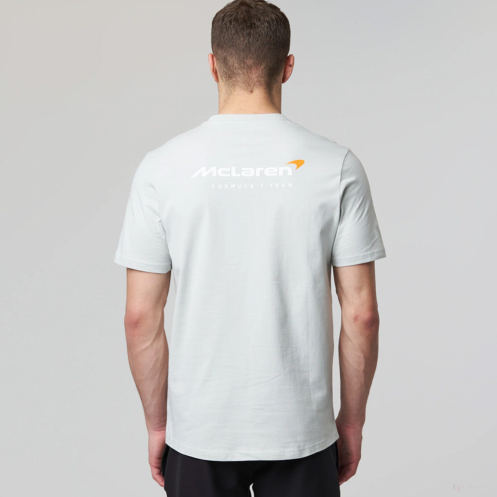 Tricou de Barbat, McLaren Essential Team Logo, Gri, 2022 - FansBRANDS®