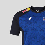 Red Bull tricou, echipă, Isack Hadjar, albastru, 2026