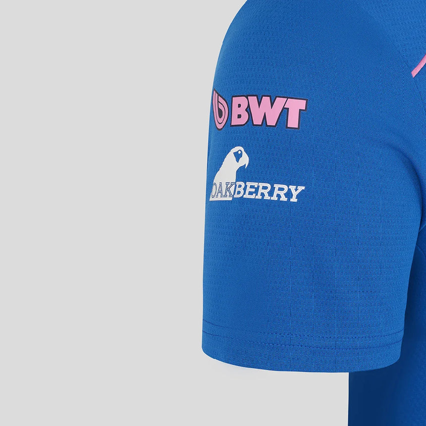 Tricou polo Alpine F1 de echipă, albastru, 2026