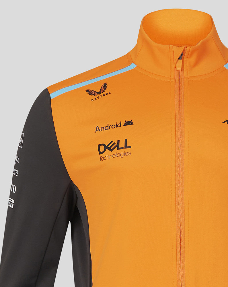 McLaren geacă, Castore, echipa, softshell, gri, 2024 - FansBRANDS®