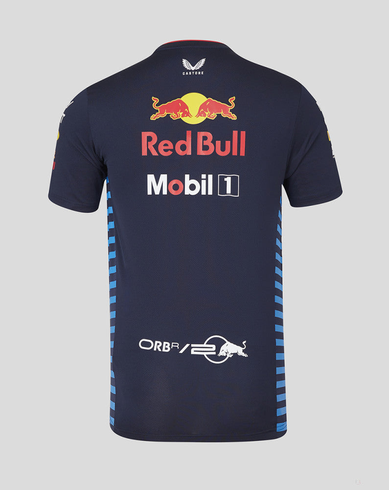 Red Bull tricou, Castore, echipa, albastru, 2024 - FansBRANDS®
