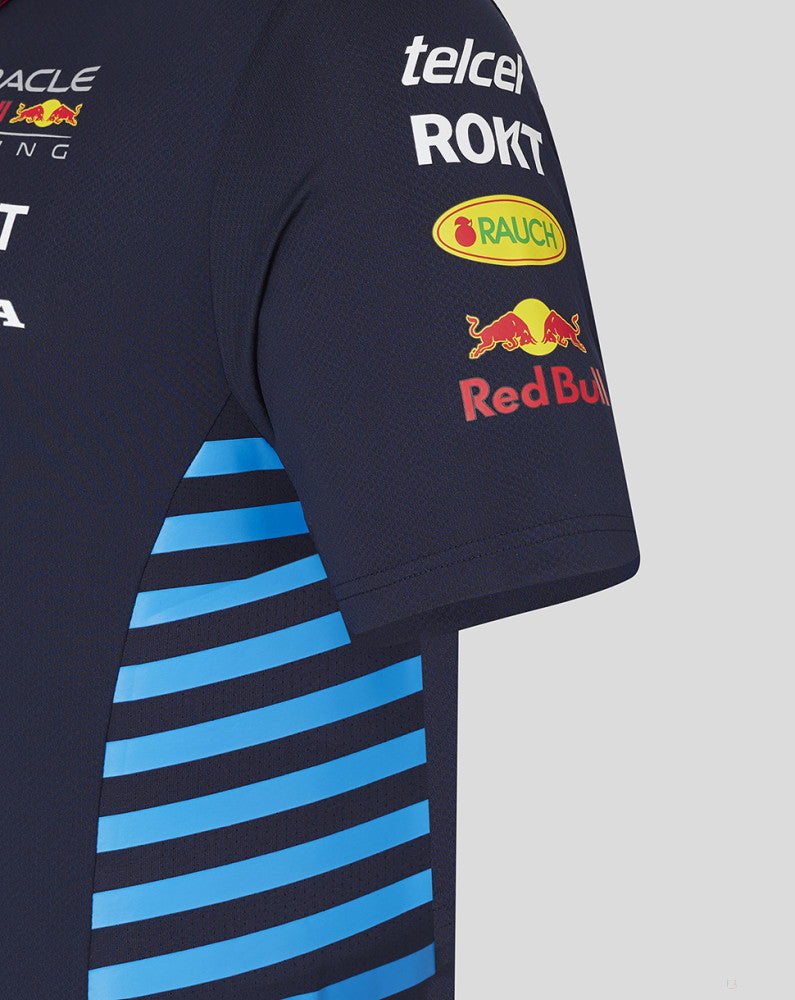 Red Bull tricou, Castore, echipa, albastru, 2024 - FansBRANDS®