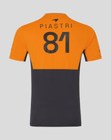 McLaren tricou, Castore, Oscar Piastri, gri - FansBRANDS®