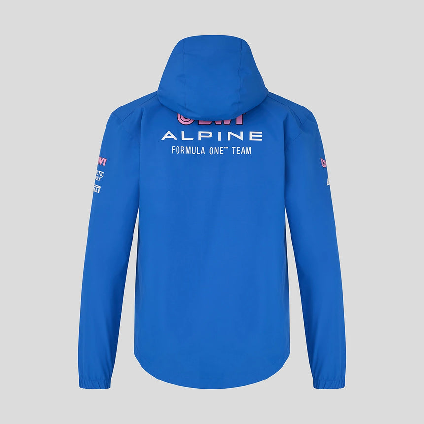 Geacă de ploaie Alpine, echipă, albastră, 2026