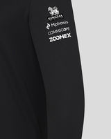 Hanorac Haas F1 cu fermoar la un sfert, echipa, negru