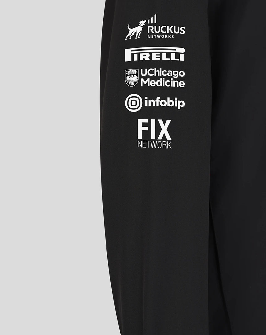 Geacă de ploaie Haas F1, echipă, neagră