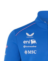 Alpine hanorac de echipă, cu fermoar 1/4, albastru