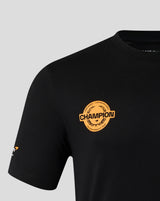 Tricou McLaren, Lando Norris, Campion mondial 2025, ediție specială, negru