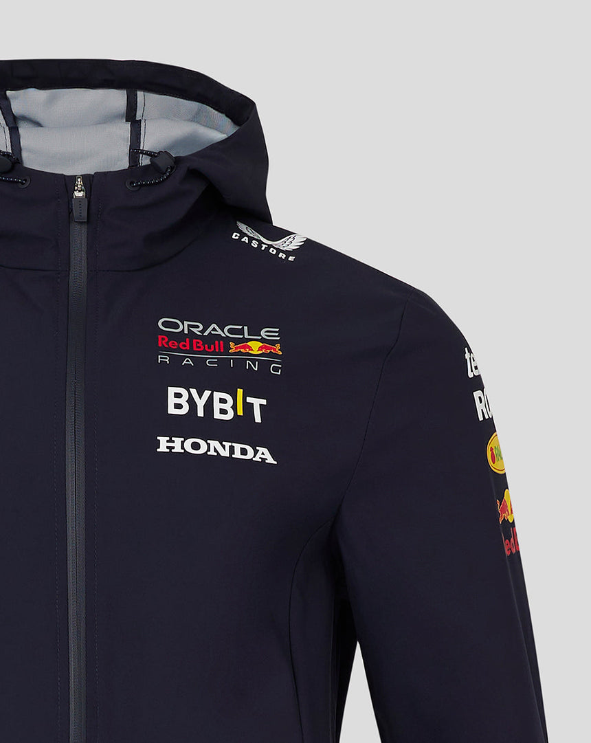 Red Bull Jacket, Castore, Jacket, rain, blue, 2024