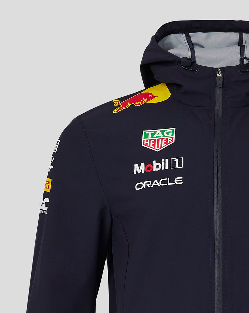 Red Bull Jacket, Castore, Jacket, rain, blue, 2024