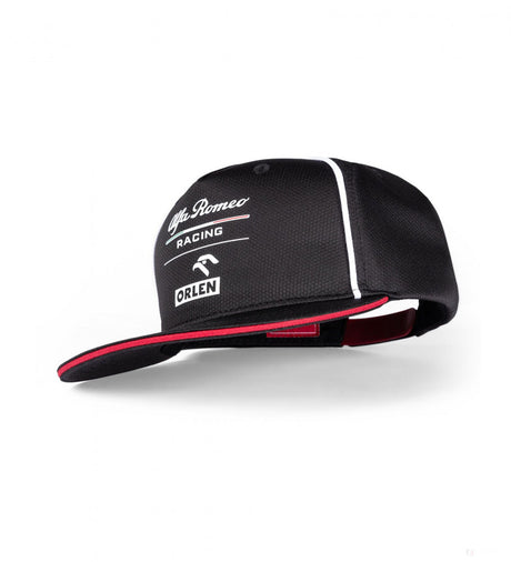 Sapca de Flatbrim, Alfa Romeo Team, Adult, Negru, 2021 - FansBRANDS®