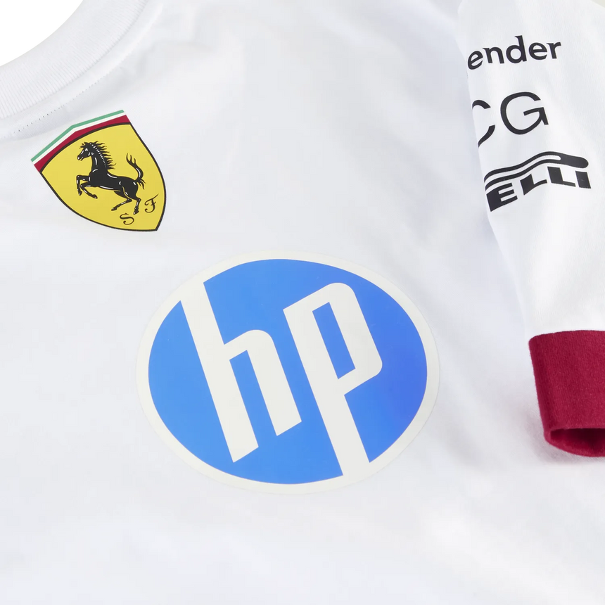 Übergroßes T-Shirt mit Rundhalsausschnitt der Scuderia Ferrari-Fahrer 🔥