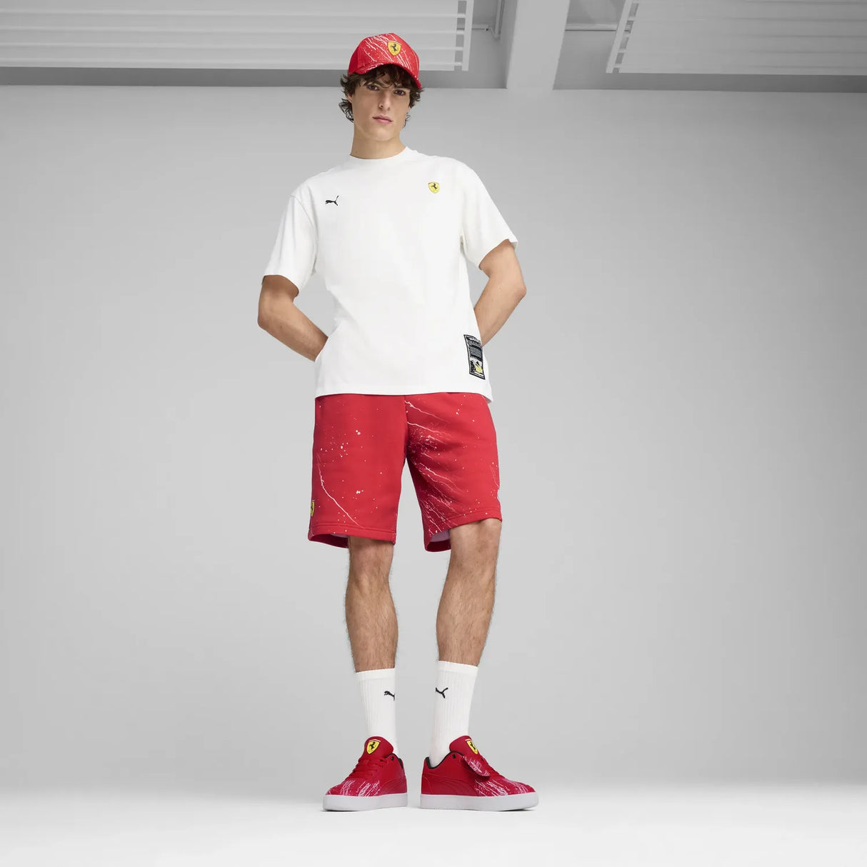 Ferrari Race Color Splash Pantaloni scurți 🔥
