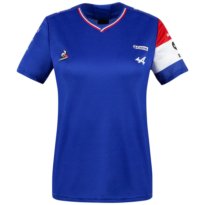 Tricou Alpine pentru femei, Fernando Alonso 14 Echipa, Albastru, 2021