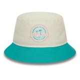 Palarie bucket Alpine, NEW ERA, Miami, Adult, alb, 2024