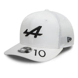 Șapcă alpină, NEW ERA, Pierre Gasly, 9FIFTY, Copii, alb, 2024