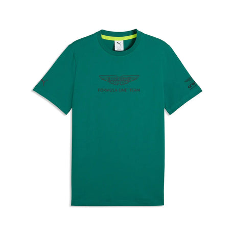 Aston Martin tricou, Essential, logo mare, verde
