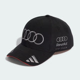 Audi adidas șapcă, echipă, Nico Hülkenberg, negru, 2026
