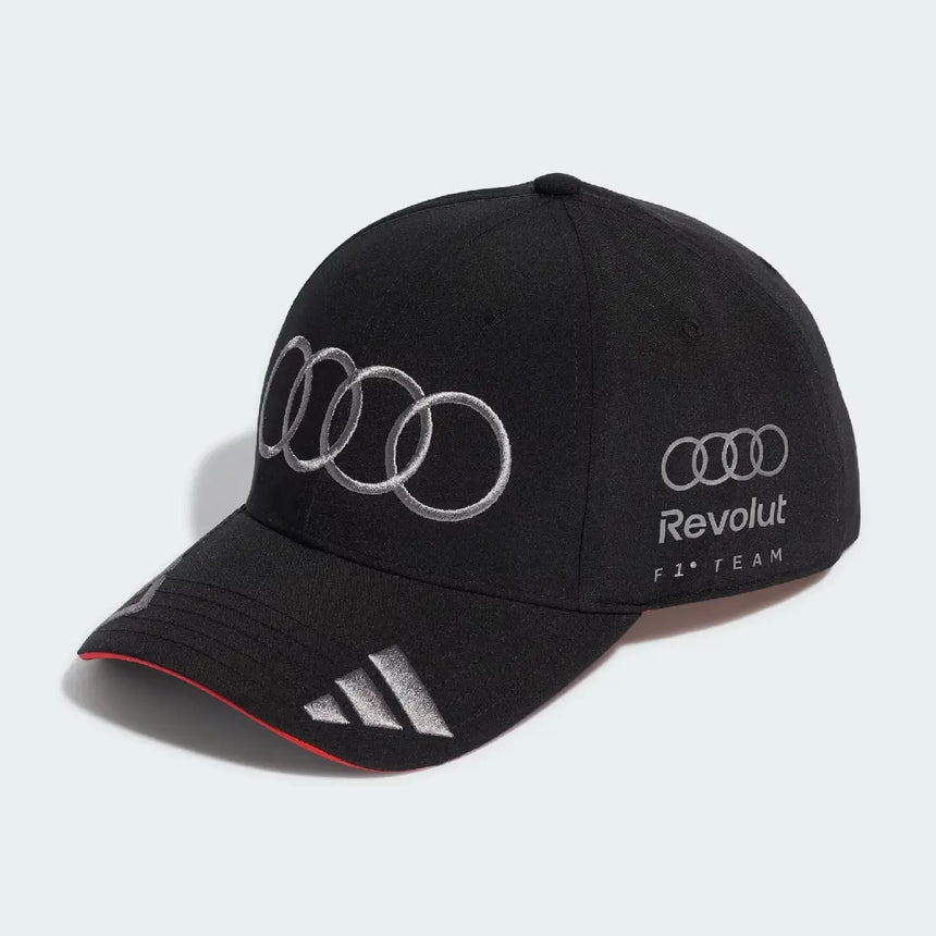 Audi adidas șapcă, echipă, Nico Hülkenberg, negru, 2026