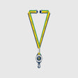 Ayrton Senna lanyard, albastru