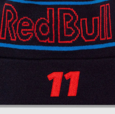 Căciulă de iarnă Red Bull, NEW ERA, Sergio Perez, echipă, albastru, 2024