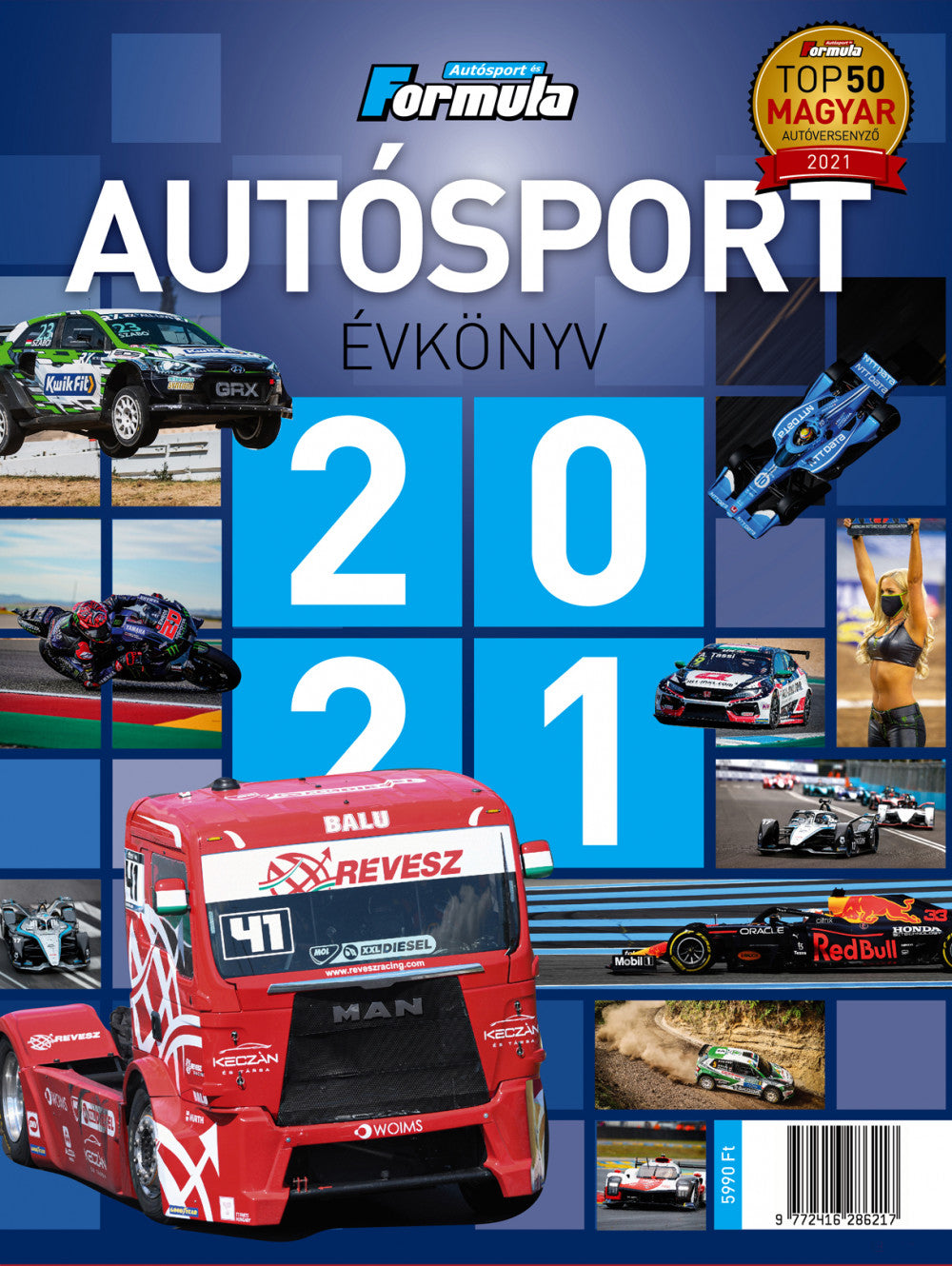 Autósport Évkönyv 2021 - Könyv