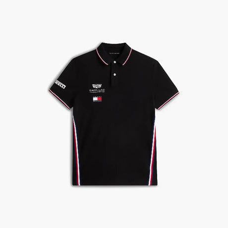 Cadillac F1 polo, echipă, Tommy Hilfiger, negru, 2026
