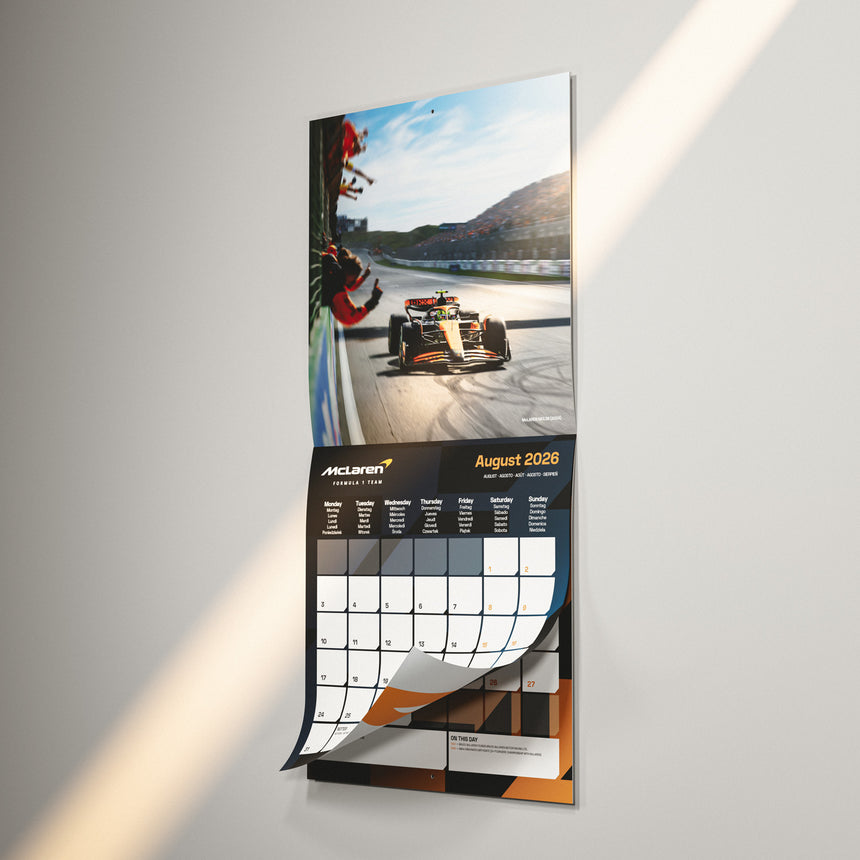 Echipa de Formula 1 McLaren - Calendar Oficial - 2026