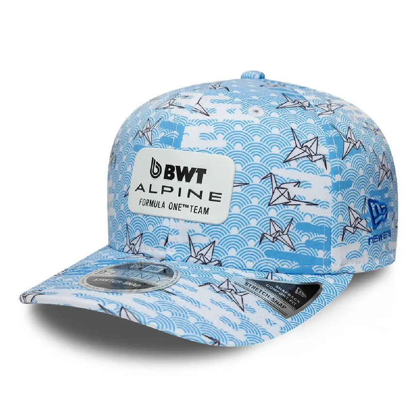 Căciulă Alpine, echipă, 9SEVENTY, New Era, Ediție Specială Japonia, alb, 2026